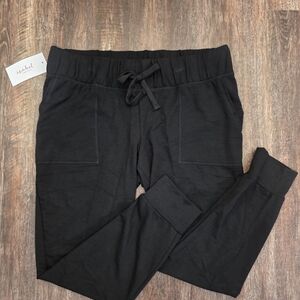 isabel Maternity by ingrid+isabel Black Jogger Pants